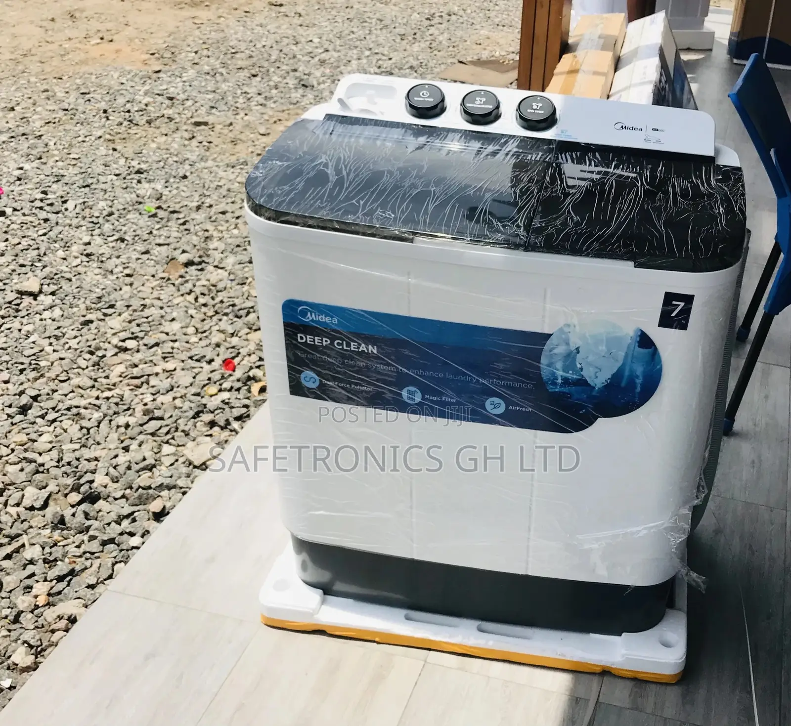 Topload Washingmachine 7kg Midea Semiautomatic 