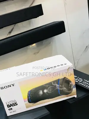 Bluetooth Sony Wireless Speaker Black SRS-Xb33
