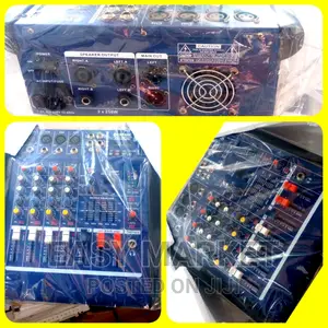 4 Channel Powered Mixer Amplifier