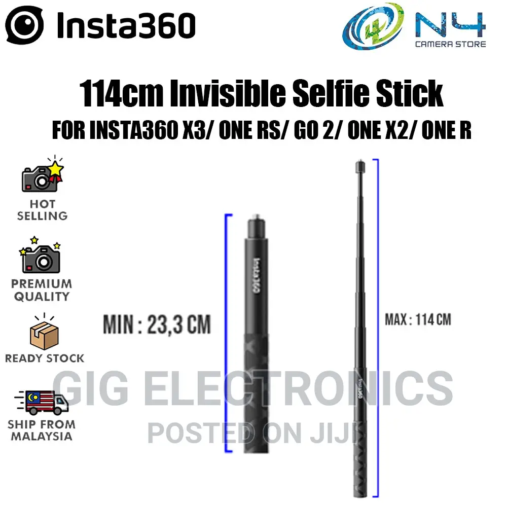 Insta360 X3 Invisible Selfie Stick