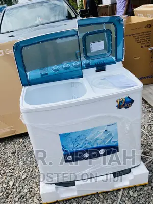 Deep Cleaning Nasco 12kg Top Load Washing Machine +Spin Dry