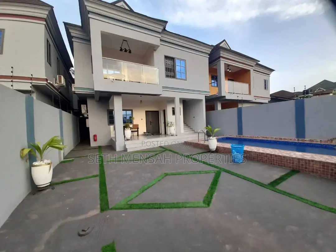 Furnished 4bdrm House in Skm, West Legon for rent
