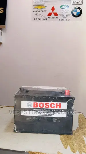 BOSCH CAR BATTERY - 15 Plate - 1year Warranty