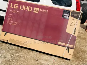 UP77 75 Inches Glossy LED Lg Smart UHD Crystal Tv 
