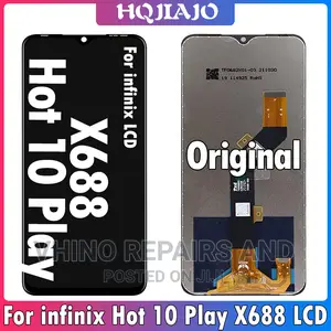 Original Infinix Hot 10 Play Screen Replacement.