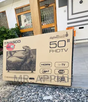Energy Sufficient Nasco 50 Inch Satelite LED Tv(Black) 