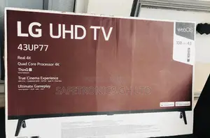 LED Glossy UHD Crystal Smart 43 Inches UP77 Tv