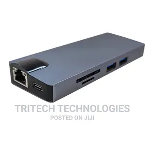 TYPE-C 8 in 1 + LAN+TYPE-C+SD CARD+ USB3.0x2+HDMI+VGA