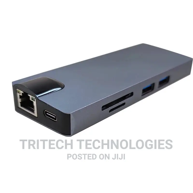 TYPE-C 8 in 1 + LAN+TYPE-C+SD CARD+ USB3.0x2+HDMI+VGA