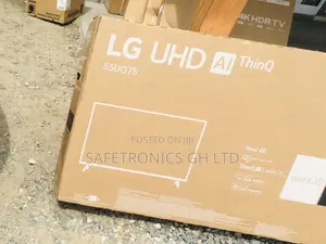 LG UHD Smart 55 Inches LED Glossy UQ75 Tv