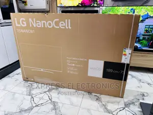 2023 Model LG TV UHD Nanocell 75”Nano81