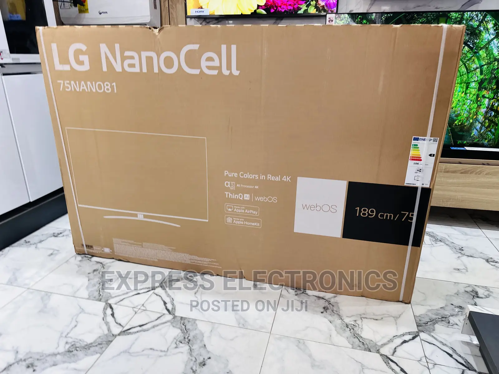 Affordable Sleek Nanocell Lg UHD Smart 75”Nano81