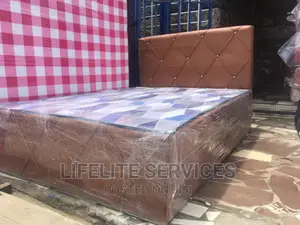 Complete Bed Large Size-Leather Body