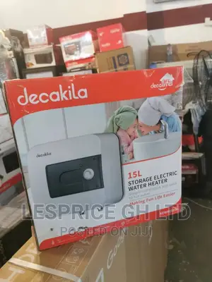 Decakila 15L Durable Water Heater