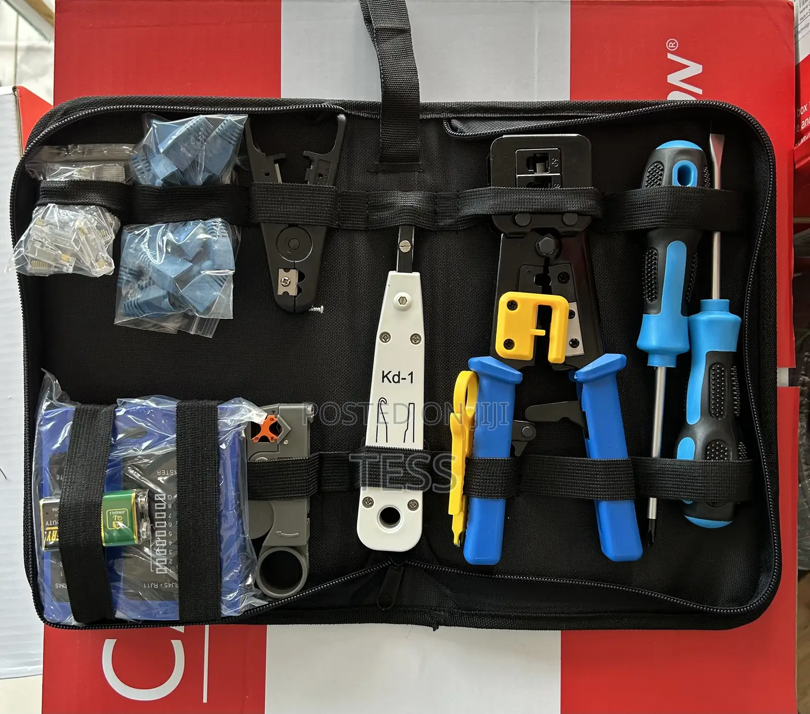 Network Tool Kit All In 1 With Pass Through Crimping Tool