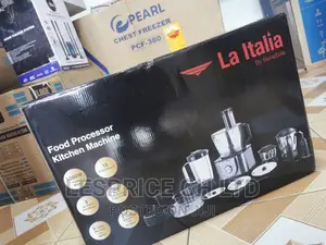Pure Stainless-Italia 1000w Food Processor
