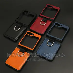 Cross Leather Case for Samsung Z Flip 5
