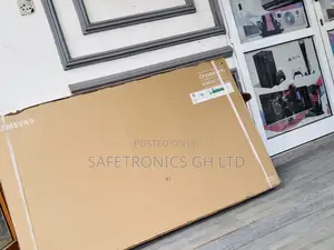 Black Samsung Smart UHD BU80 65 Inches Glossy LED Tv