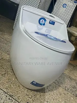 Egg Water Closet - White WC - Small Tank Toilet