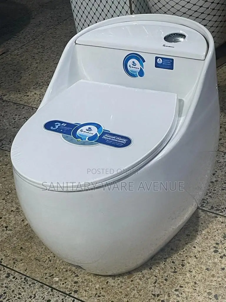 Egg Water Closet - White WC - Small Tank Toilet
