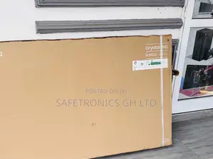 65 Inches Glossy LED UHD Samsung Smart BU80 Black Tv