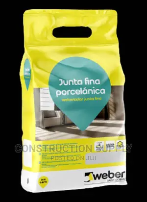Tiling Grouts: Weber Color Junta Fina 5KG