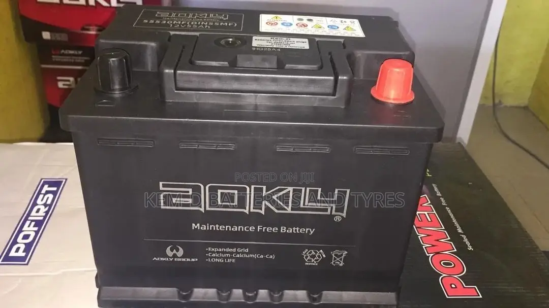 Aokly Battery Batteries 13 Plates Yaris Accent Aveo Rio Getz