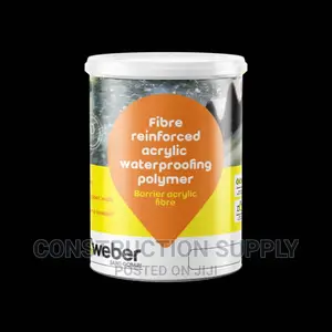 Waterproofing: Weber Acrylic Fibre Grey 5ltrs