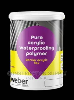 Waterproofing: Weber Acrylic Flex Grey 5ltrs