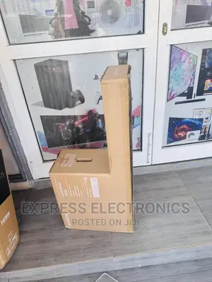 Classy Sleek Black Samsung Soundbar With Woofer 300w