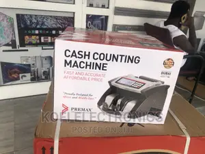 Unique Premax PM-CC35D Money Counting Machine - Grey