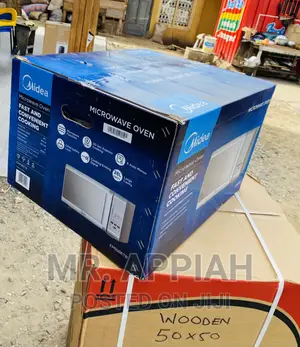 New Midea 28ltr Countertop Microwave Oven(Silver).