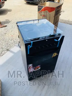 (Black)Anti-Rust Volcano 50x50 2 Gas + 2 Electric Burner
