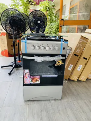 Reliable Volcano 50x50 2 Gas Burner + 2 Electric Cooker,Gray