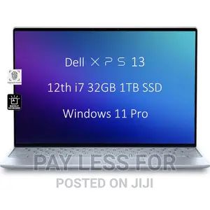 New Laptop Dell XPS 13 16GB Intel Core I7 SSD 1T