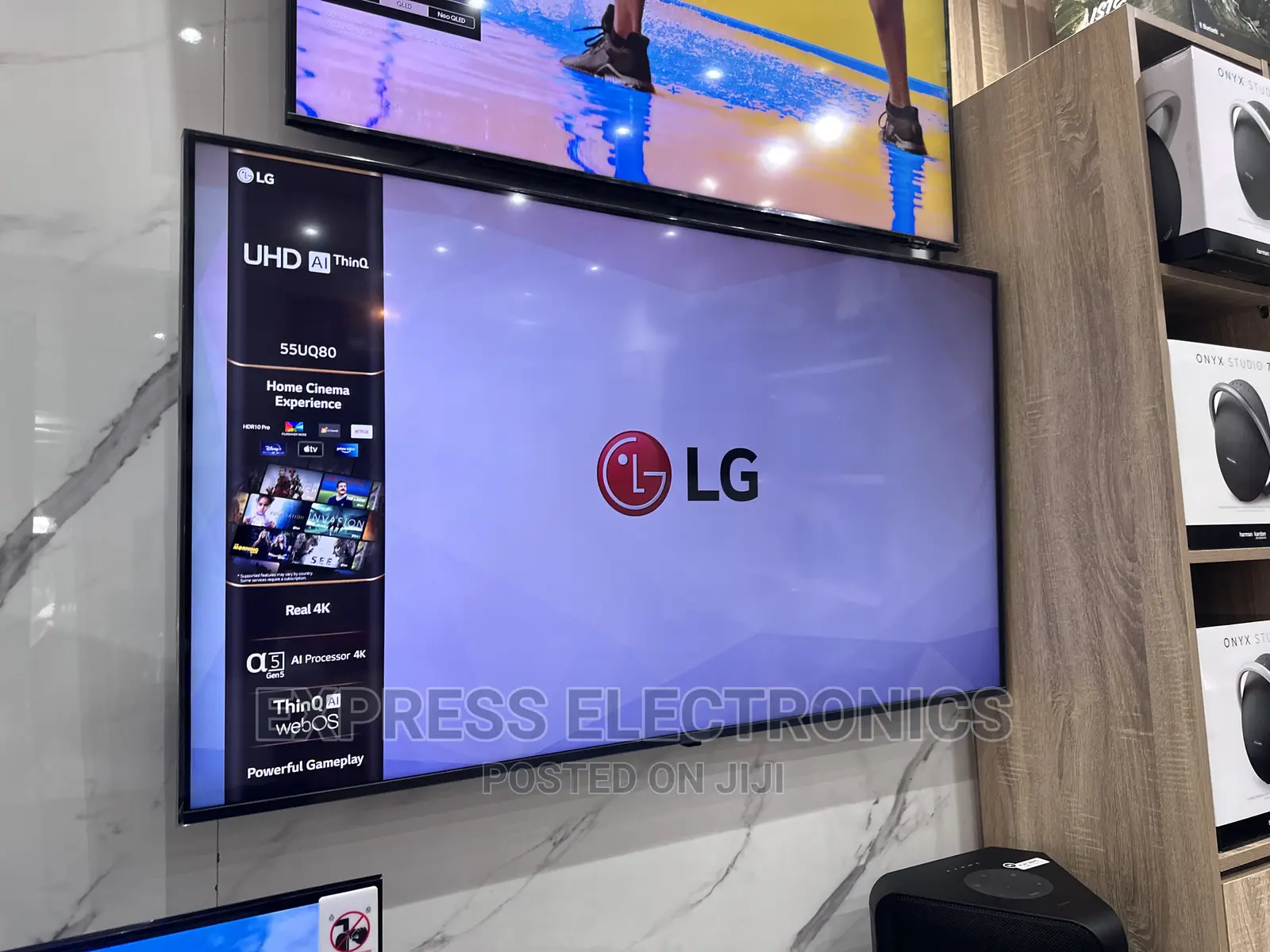 Text for Your Lg UHD Smart 55”UQ80 Smart Glossy Tv