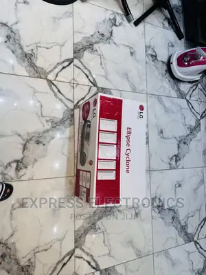 Lovely  Sleek New LG Vacuum Cleaner Red