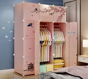 Plastic Wardrobe (12 Cubes)