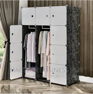 Plastic Wardrobe (12 Cubes)