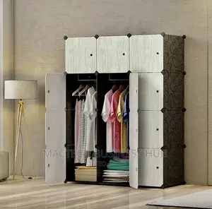 Plastic Wardrobe (12 Cubes)