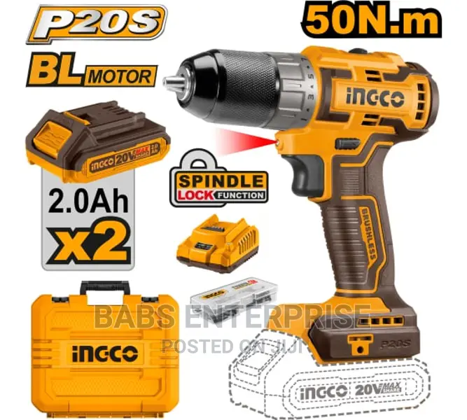 Ingco Lithium-Ion Brushless Impact Drill CIDLI20508