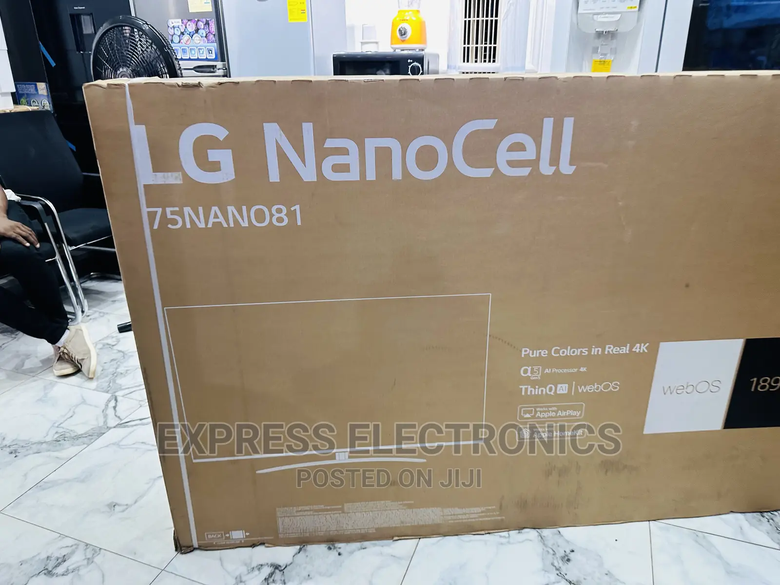 Your Getaway Cinematic Experience UHD Smart Lg 75”Nano81