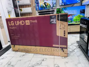 Bigger Better Brighter Slim UHD Smart LG 75”UP77