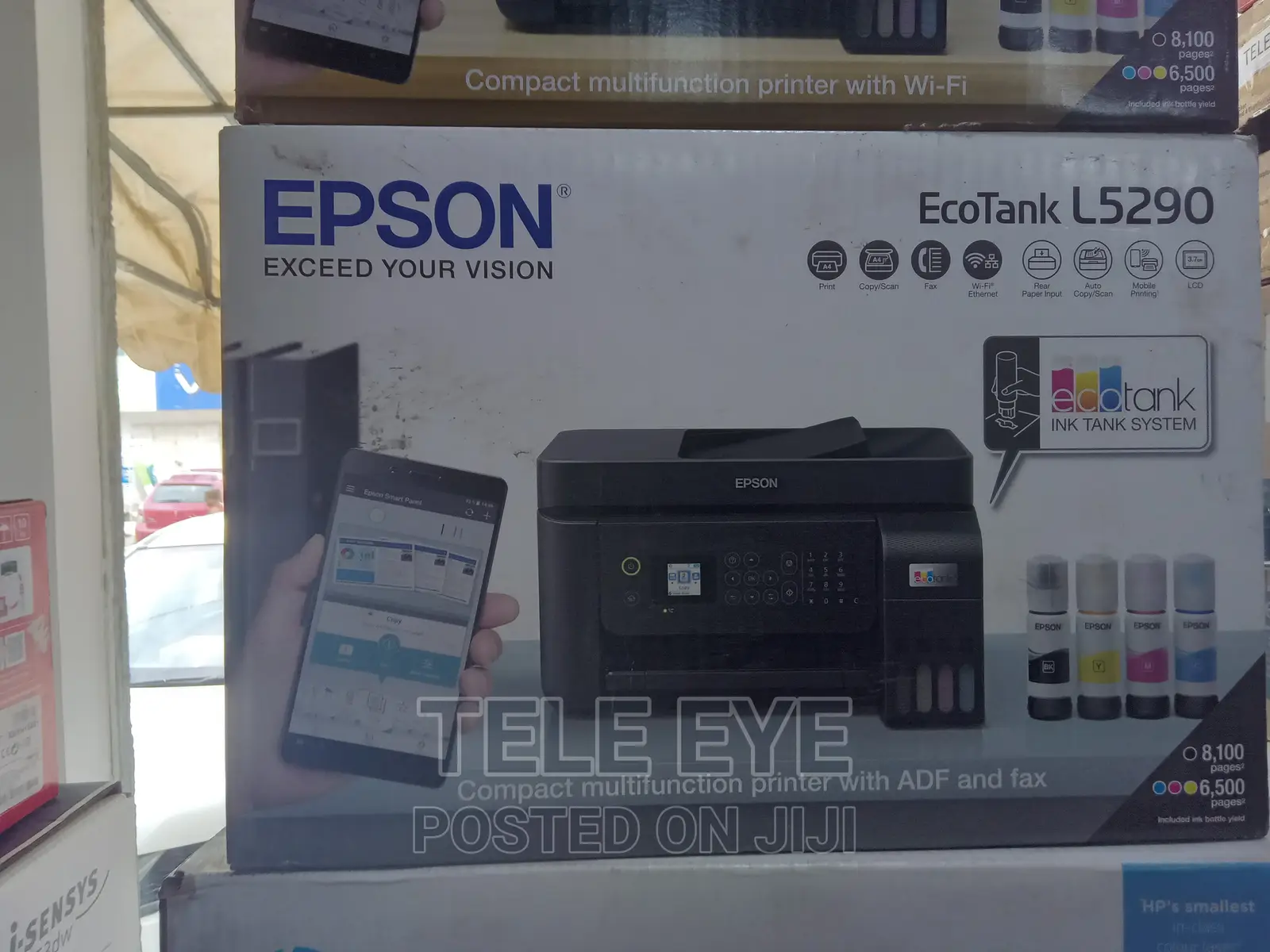 Epson Ecotank L5290 A4 Wi-Fi All-in-One Ink Tank With Adf