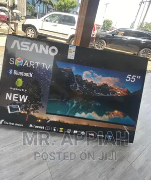 Shop Original Asano 55 Inch Uhd Smart Bluetooth Tv(Black).