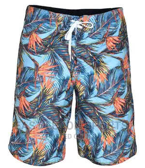 Green Swimming Shorts All Sizes Beach Design Men Boys