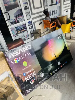 Shop Authentic Asano 65 Inch Smart Uhd Bluetooth Tv(Black).
