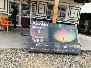 UHD Smart Display Asano 65 Inches Black Gloss LED Tv