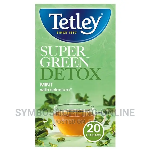 Tetley Super Green Detox Mint 20 Tea Bags