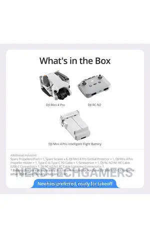 Dji Mini 4 Pro (Dji Rc-n2), Folding Mini-drone With Hdr